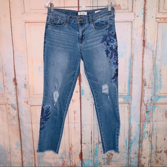 Jessica Simpson Mika Best Friend distressed sz 27 - Picture 4 of 13